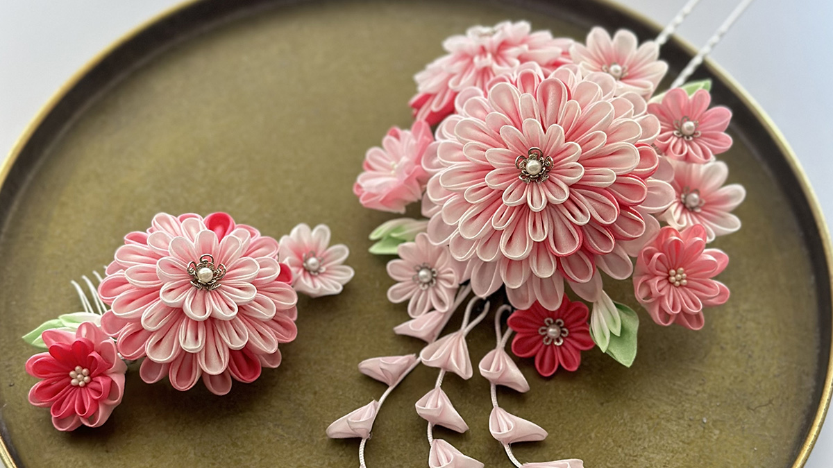 つまみ細工 作品集｜つまみ細工｜つまみ細工｜すずまち