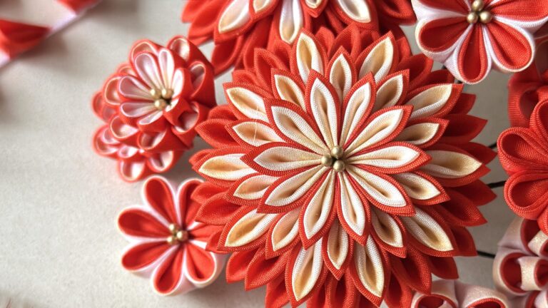 つまみ細工髪飾り 夏のオーダー会予定｜つまみ細工｜すずまち