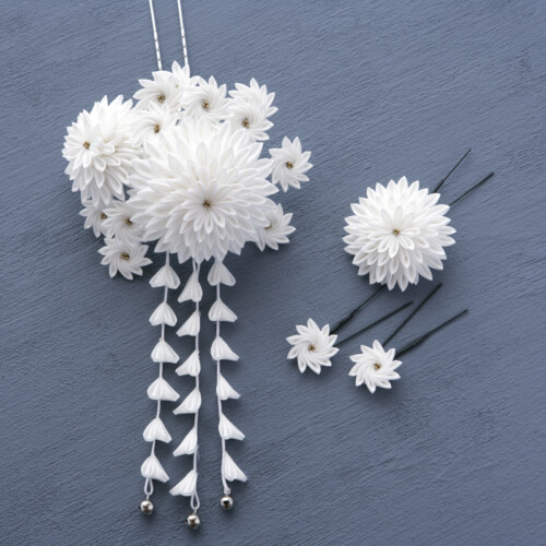 A:38,000円 つまみ細工|基本のスタイル