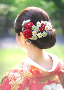 つまみ細工｜結婚式｜すずまち