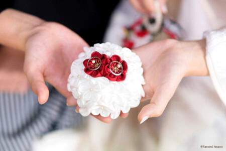 つまみ細工｜結婚式｜すずまち