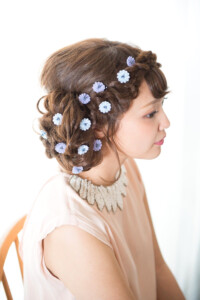 つまみ細工｜結婚式｜すずまち